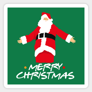 Santa Merry Christmas Magnet